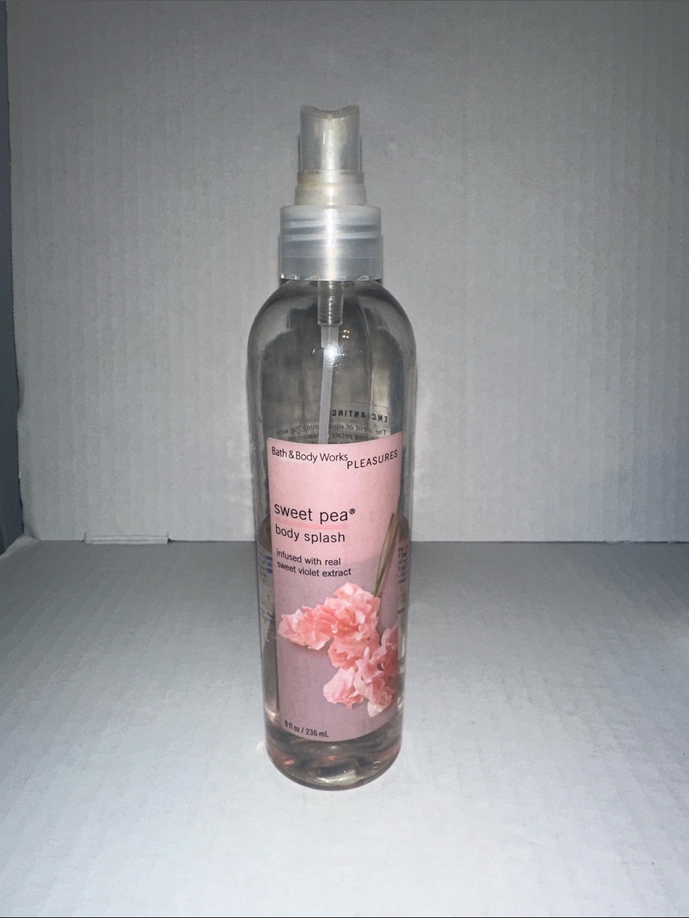 Bath & Body Works Pink Sweet Pea Body Splash Mist